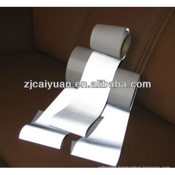 Silver Reflective TC Fabric sew on tape with EN471 class 2 Approved